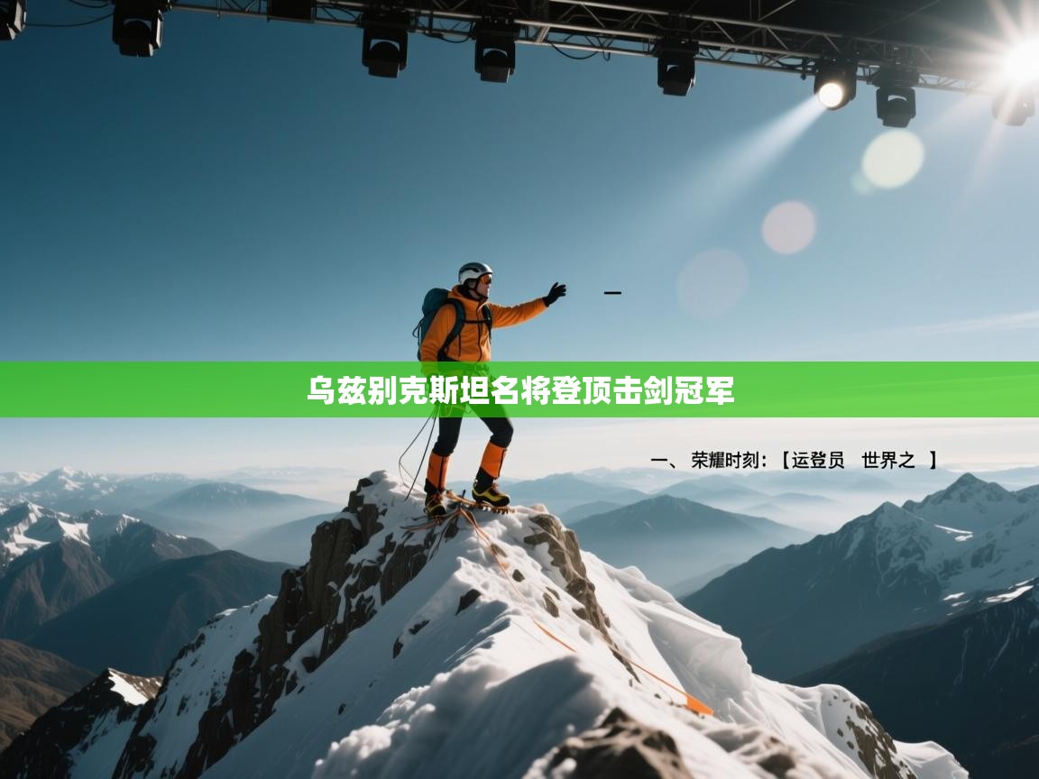 爱游戏体育官网-乌兹别克斯坦名将登顶击剑冠军 第1张